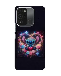 Чохол для TECNO Spark 8C з картинкою «Stitch у квітах» Чохол для TECNO Spark 8C з картинкою «Stitch у квітах»