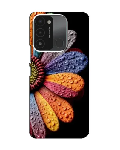 Чохол для TECNO Spark 8C з картинкою «Райдужна квітка» Чохол для TECNO Spark 8C з картинкою «Райдужна квітка»