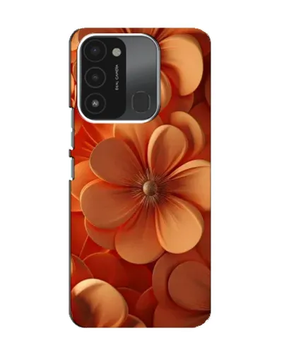 Чохол для TECNO Spark 8C з картинкою «Помаранчева макро квітка» Чохол для TECNO Spark 8C з картинкою «Помаранчева макро квітка»