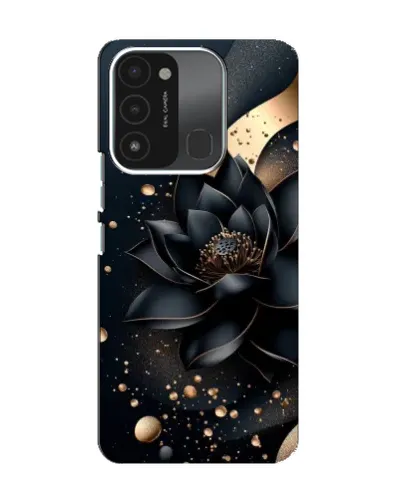 Чохол для TECNO Spark 8C з картинкою «Чорний лотос» Чохол для TECNO Spark 8C з картинкою «Чорний лотос»