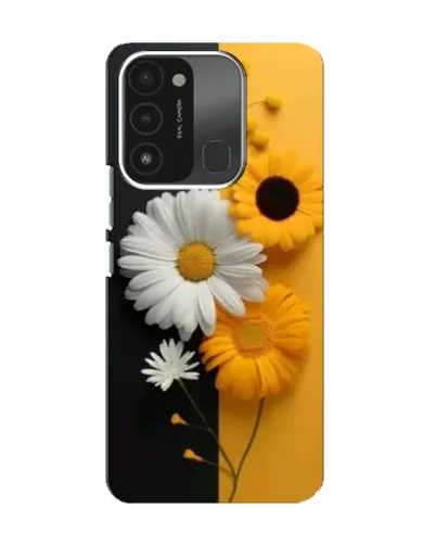 Чохол для TECNO Spark 8C з картинкою «Соняшник та ромашка» Чохол для TECNO Spark 8C з картинкою «Соняшник та ромашка»