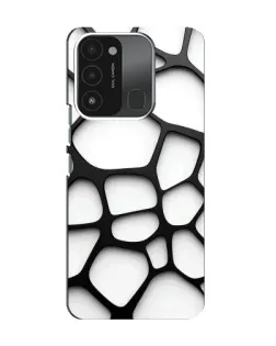 Чохол для TECNO Spark 8C з картинкою «Біла об'ємна сітка» Чохол для TECNO Spark 8C з картинкою «Біла об'ємна сітка»