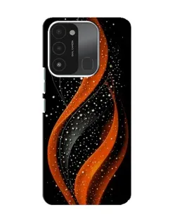 Чохол для TECNO Spark 8C з картинкою «Вогняна зоряна хвиля» Чохол для TECNO Spark 8C з картинкою «Вогняна зоряна хвиля»