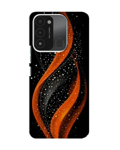 Чохол для TECNO Spark 8C з картинкою «Вогняна зоряна хвиля»