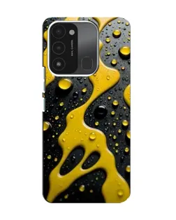 Чохол для TECNO Spark 8C з картинкою «Рідке жовте золото»