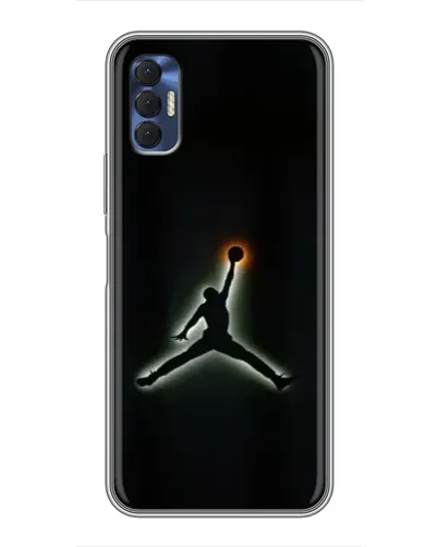 Чохол для TECNO Spark 8P з картинкою «Jordan Gradient Logo»
