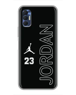 Чохол для TECNO Spark 8P з картинкою «Jordan Vertical»