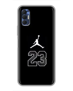 Чохол для TECNO Spark 8P з картинкою «Jordan Flight 23»