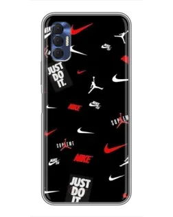 Чохол для TECNO Spark 8P з картинкою «Nike Mix Pattern»
