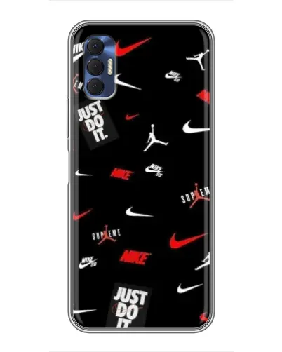 Чохол для TECNO Spark 8P з картинкою «Nike Mix Pattern»