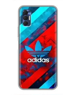 Чохол для TECNO Spark 8P з картинкою «Абстракція Adidas»
