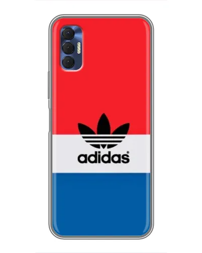 Чохол для TECNO Spark 8P з картинкою «Ретро блоки Adidas» Чохол для TECNO Spark 8P з картинкою «Ретро блоки Adidas»