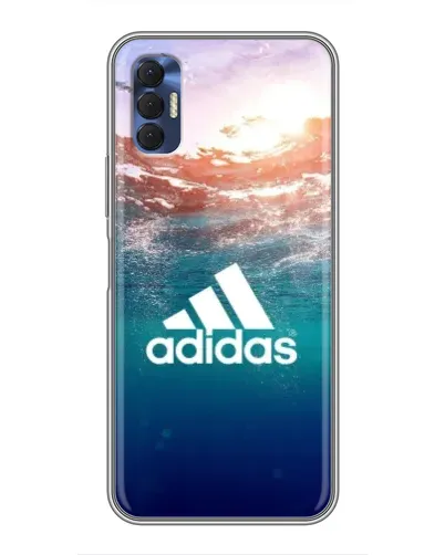 Чохол для TECNO Spark 8P з картинкою «Океанська глибина адідас» Чохол для TECNO Spark 8P з картинкою «Океанська глибина адідас»