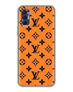 Чохол для TECNO Spark 8P з картинкою «Помаранчевий стиль LV»