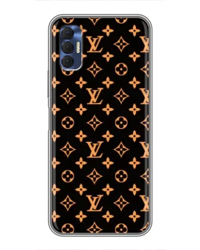 Чохол для TECNO Spark 8P з картинкою «Золота монограма LV» Чохол для TECNO Spark 8P з картинкою «Золота монограма LV»