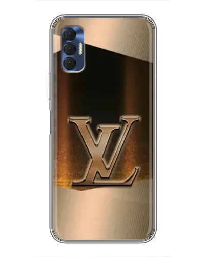 Чохол для TECNO Spark 8P з картинкою «LV — золоте сяйво» Чохол для TECNO Spark 8P з картинкою «LV — золоте сяйво»