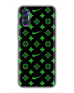 Чохол для TECNO Spark 8P з картинкою «Неоновий принт LV»