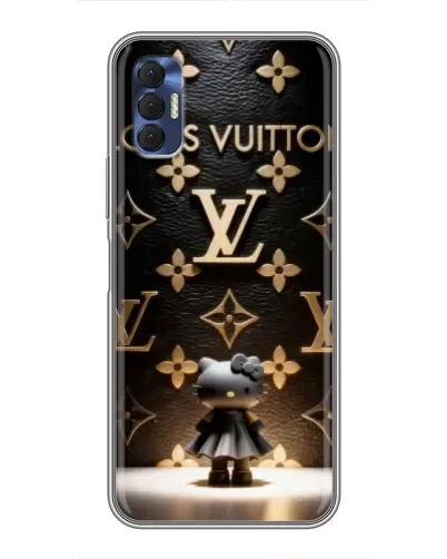 Чохол для TECNO Spark 8P з картинкою «Монограма з фігурою» Чохол для TECNO Spark 8P з картинкою «Монограма з фігурою»