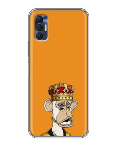 Чехол для TECNO Spark 8P с картинкой «Золотая обезьяна Bored Ape»