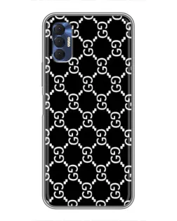 Чохол для TECNO Spark 8P з картинкою «Gucci — сітчастий паттерн»
