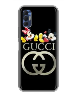 Чохол для TECNO Spark 8P з картинкою «Gucci — герої Disney»