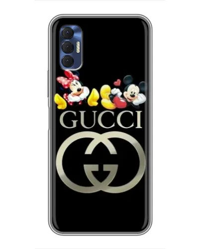 Чохол для TECNO Spark 8P з картинкою «Gucci — герої Disney»