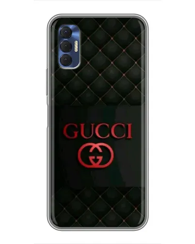 Чохол для TECNO Spark 8P з картинкою «Gucci — стьобаний чорний»