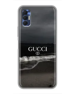 Чохол для TECNO Spark 8P з картинкою «Gucci — морський прибій»