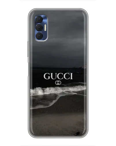 Чохол для TECNO Spark 8P з картинкою «Gucci — морський прибій»