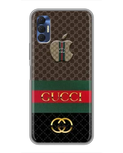 Чохол для TECNO Spark 8P з картинкою «Gucci — брендований десерт»