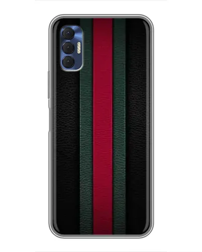 Чохол для TECNO Spark 8P з картинкою «Gucci — неонова лінія»