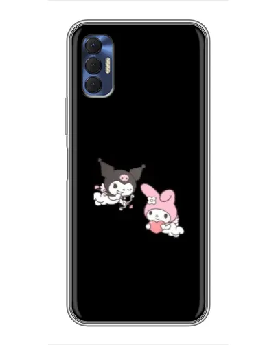 Чехол для TECNO Spark 8P с картинкой «My Melody и Kuromi»