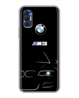Чохол для TECNO Spark 8P з картинкою «Мінімалістичний принт BMW M3»