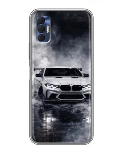 Чохол для TECNO Spark 8P з картинкою «BMW крізь туман»