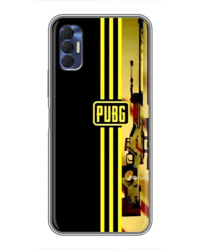 Чохол для TECNO Spark 8P з картинкою «PUBG — камуфляжний шолом»
