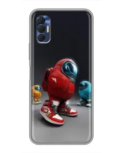 Чохол для TECNO Spark 8P з картинкою «Among Us — 3D стиль» Чохол для TECNO Spark 8P з картинкою «Among Us — 3D стиль»