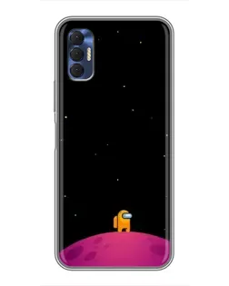 Чохол для TECNO Spark 8P з картинкою «Самотній герой на планеті» Чохол для TECNO Spark 8P з картинкою «Самотній герой на планеті»