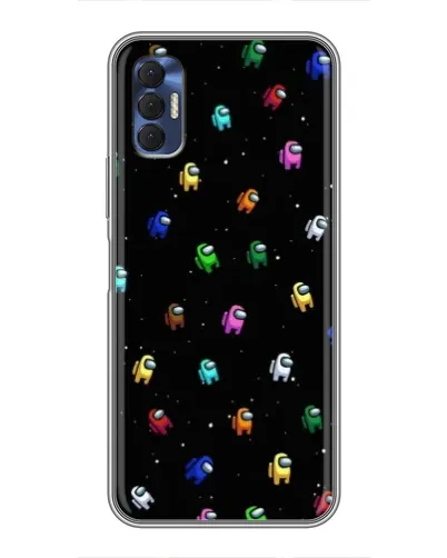 Чохол для TECNO Spark 8P з картинкою «Екіпаж Among Us»