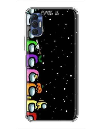 Чохол для TECNO Spark 8P з картинкою «Команда Among Us»