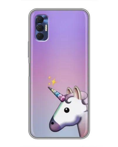 Чехол для TECNO Spark 8P с картинкой «Единорог градиент» Чехол для TECNO Spark 8P с картинкой «Единорог градиент»