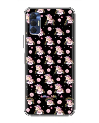 Чехол для TECNO Spark 8P с картинкой «Magic Unicorn паттерн» Чехол для TECNO Spark 8P с картинкой «Magic Unicorn паттерн»