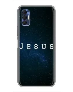 Чехол для TECNO Spark 8P с картинкой «Звездное небо Jesus»