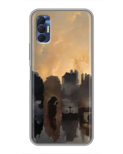 Чехол для TECNO Spark 8P с картинкой «Дорога к вере» Чехол для TECNO Spark 8P с картинкой «Дорога к вере»