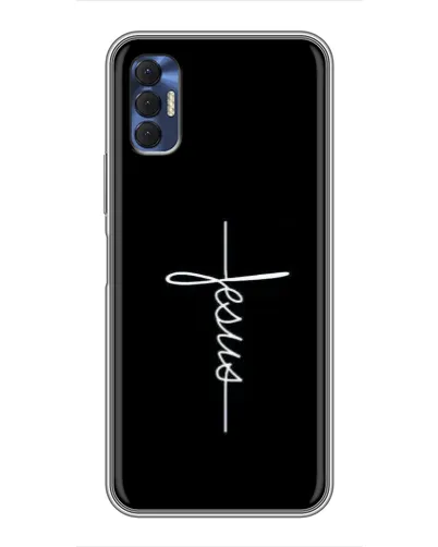 Чехол для TECNO Spark 8P с картинкой «Тонкая линия веры» Чехол для TECNO Spark 8P с картинкой «Тонкая линия веры»