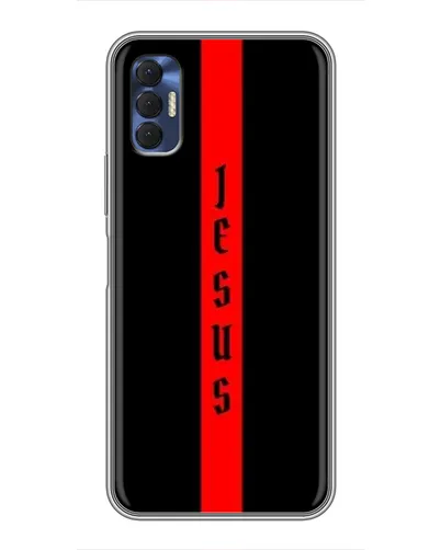 Чехол для TECNO Spark 8P с картинкой «Красная линия веры» Чехол для TECNO Spark 8P с картинкой «Красная линия веры»