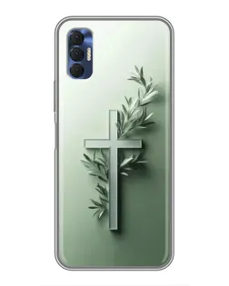 Чехол для TECNO Spark 8P с картинкой «Оливковая ветвь»