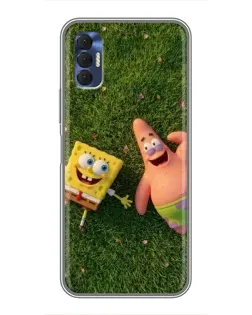 Чохол для TECNO Spark 8P з картинкою «Друзі на галявині»