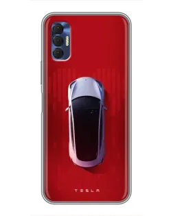 Чохол для TECNO Spark 8P з картинкою «Tesla Top View» Чохол для TECNO Spark 8P з картинкою «Tesla Top View»