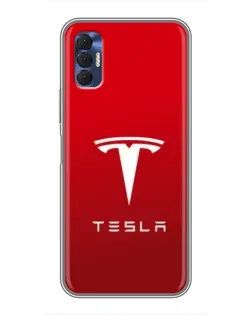 Чохол для TECNO Spark 8P з картинкою «Tesla Red Classic» Чохол для TECNO Spark 8P з картинкою «Tesla Red Classic»
