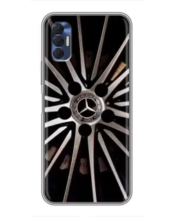 Чохол для TECNO Spark 8P з картинкою «Диск Mercedes»